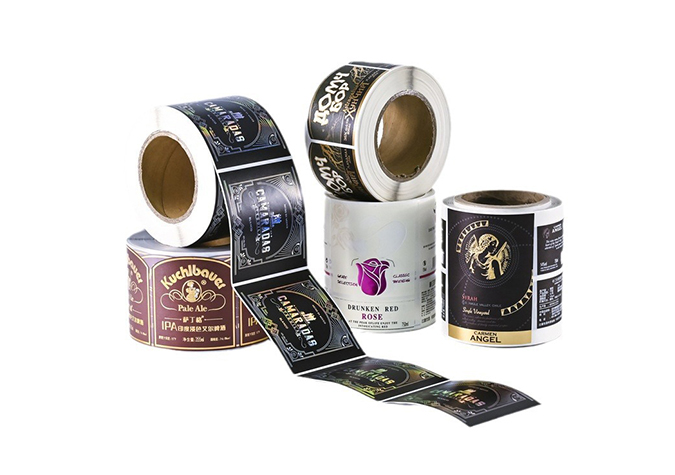 Luxury Wine Sticker Labels for Champagne, Sparkling & Dessert Wines
